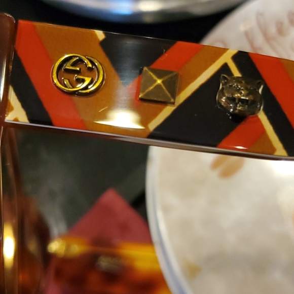 Gucci new HP new multi color sunglasses warranty 10 off coupon - Picture 7 of 12